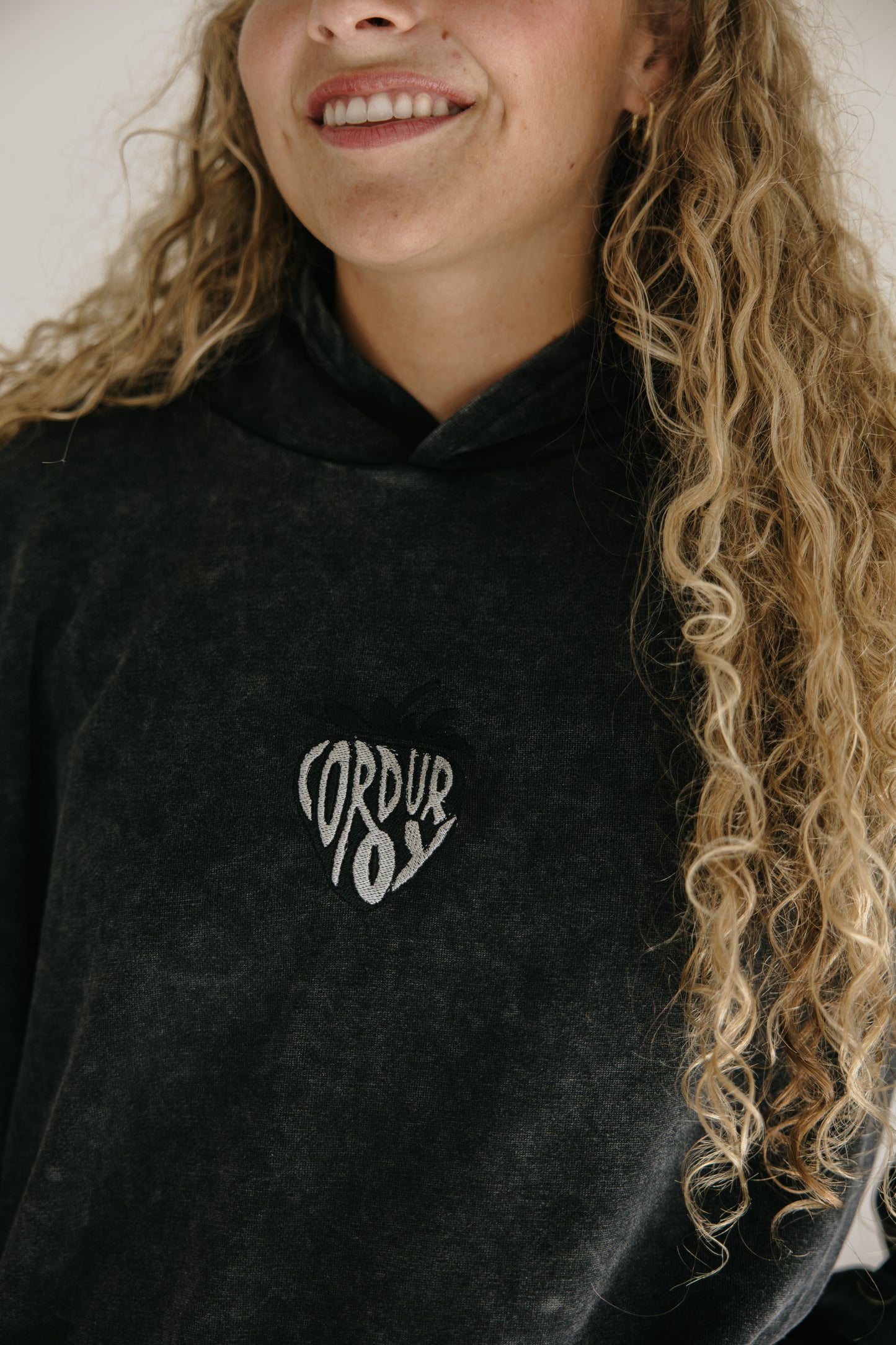 Vintage Black Hoodie