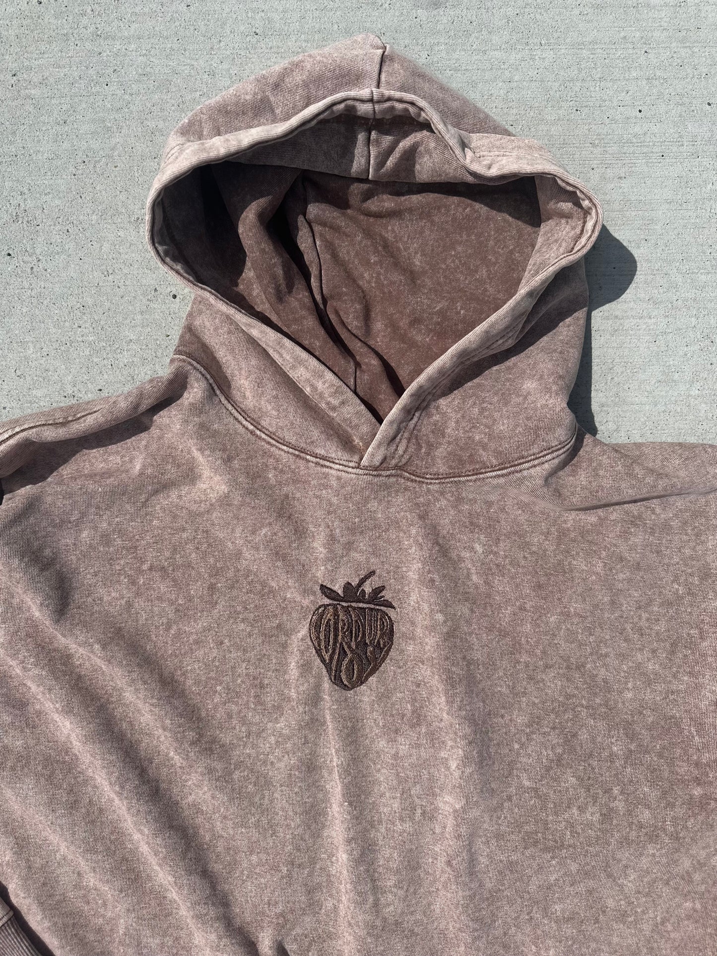 Vintage Hoodie - Espresso