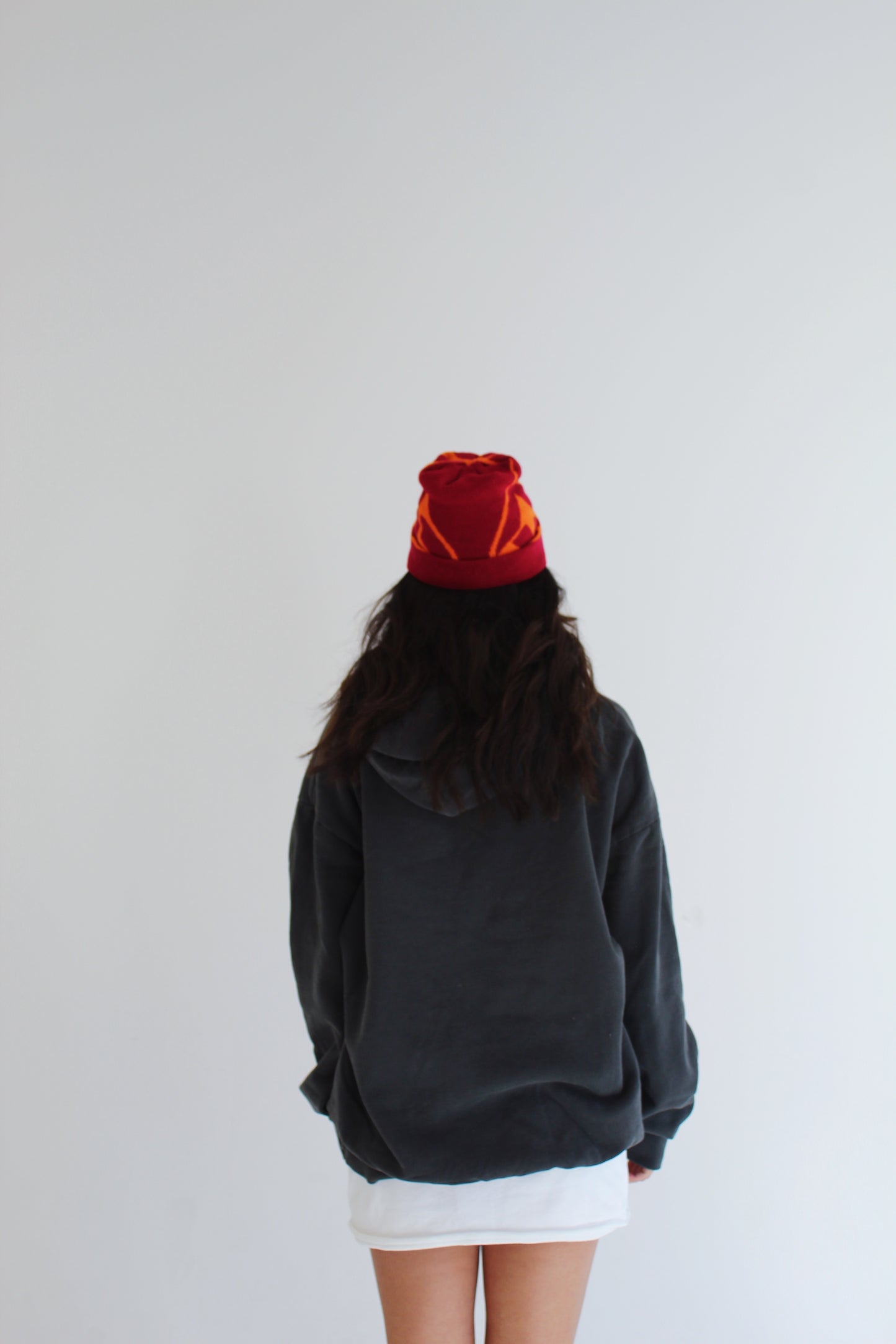Red Orange Beanie