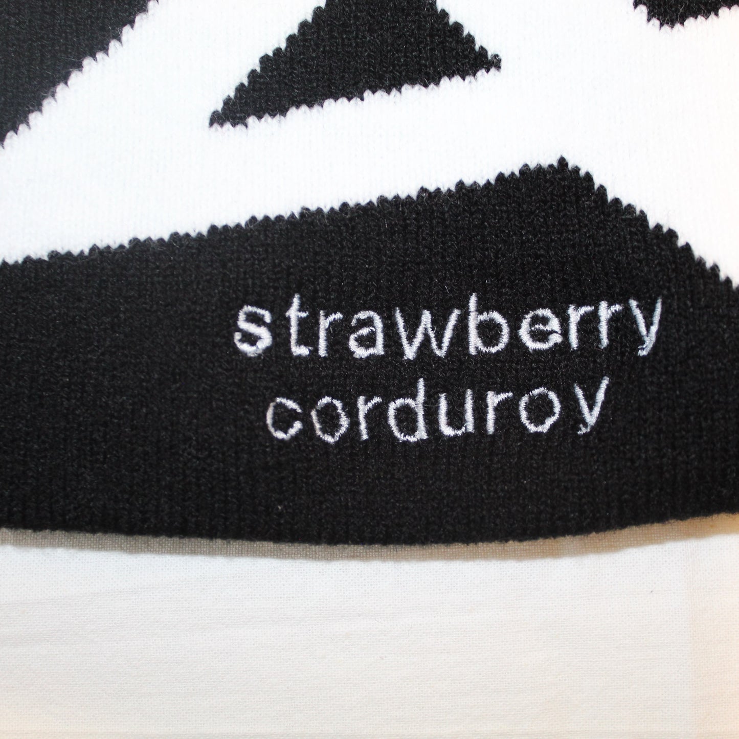 Black & White Star Beanie