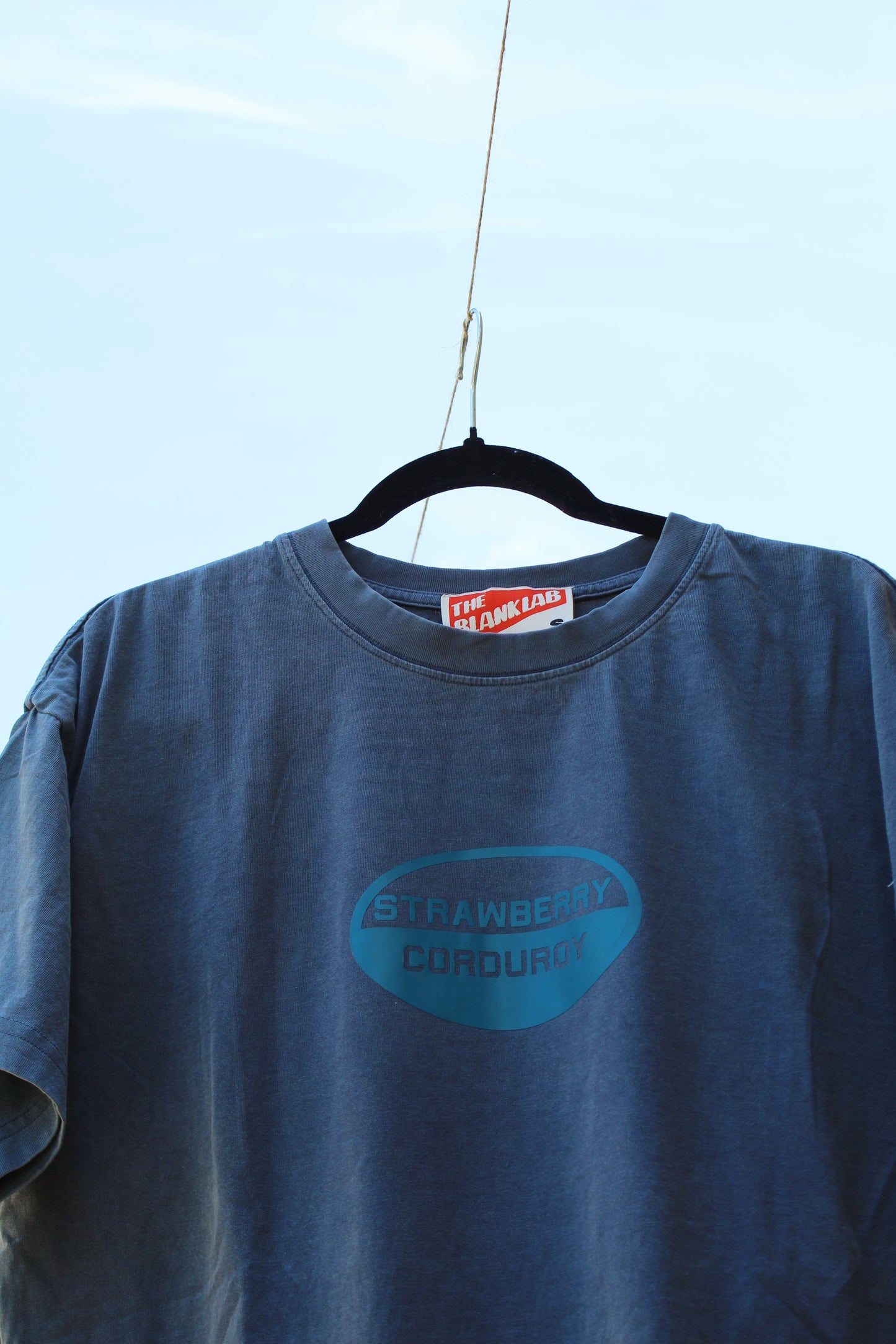 Double Logo Tee - Blue