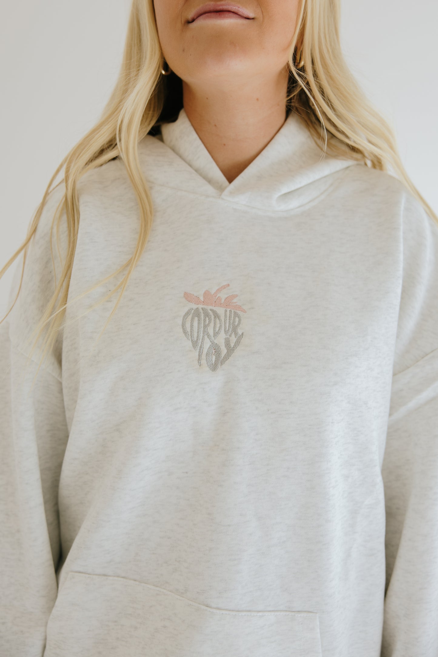 White Vintage Hoodie
