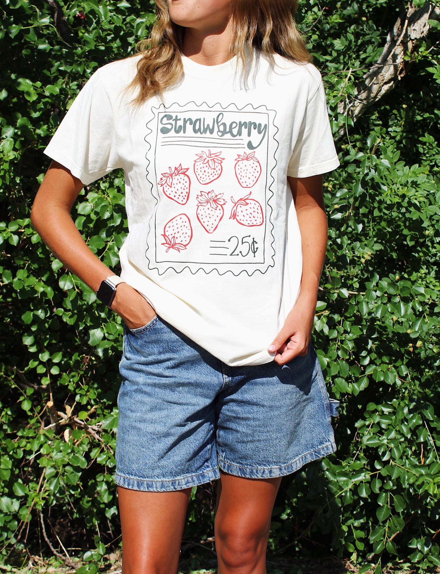 Strawberry Postage Tee