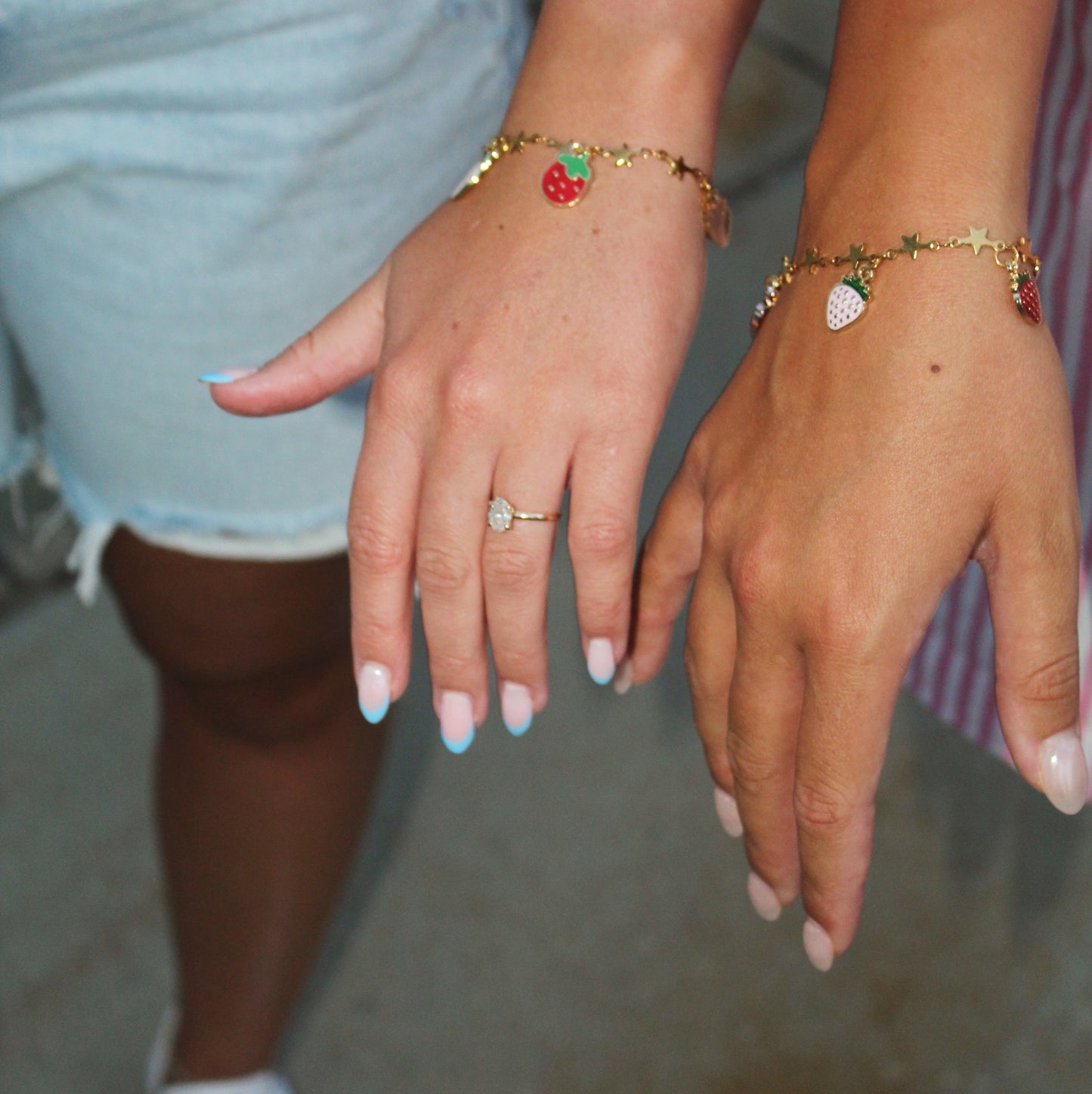 Strawberry Charm Bracelet
