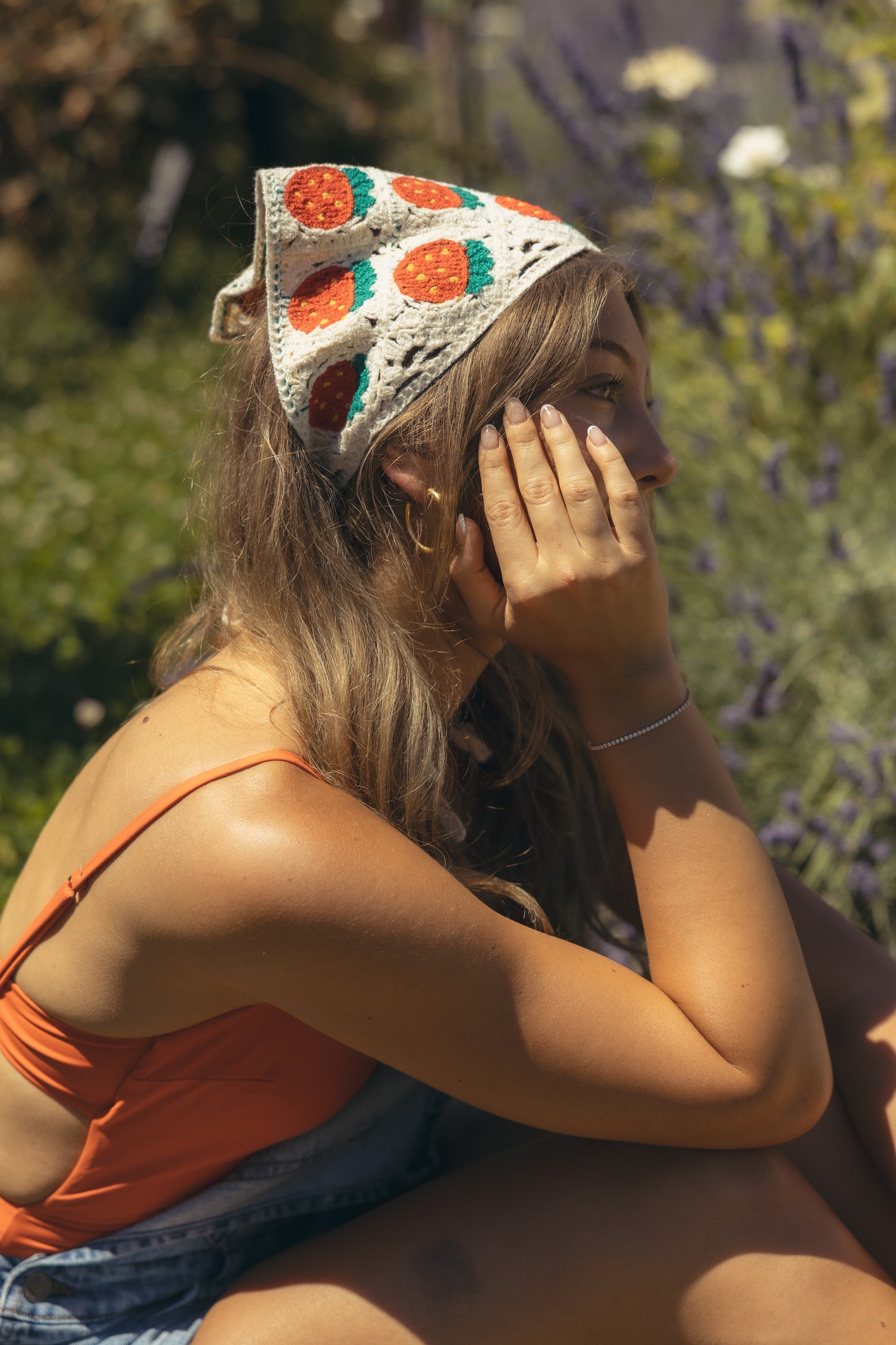 Strawberry Bandanna