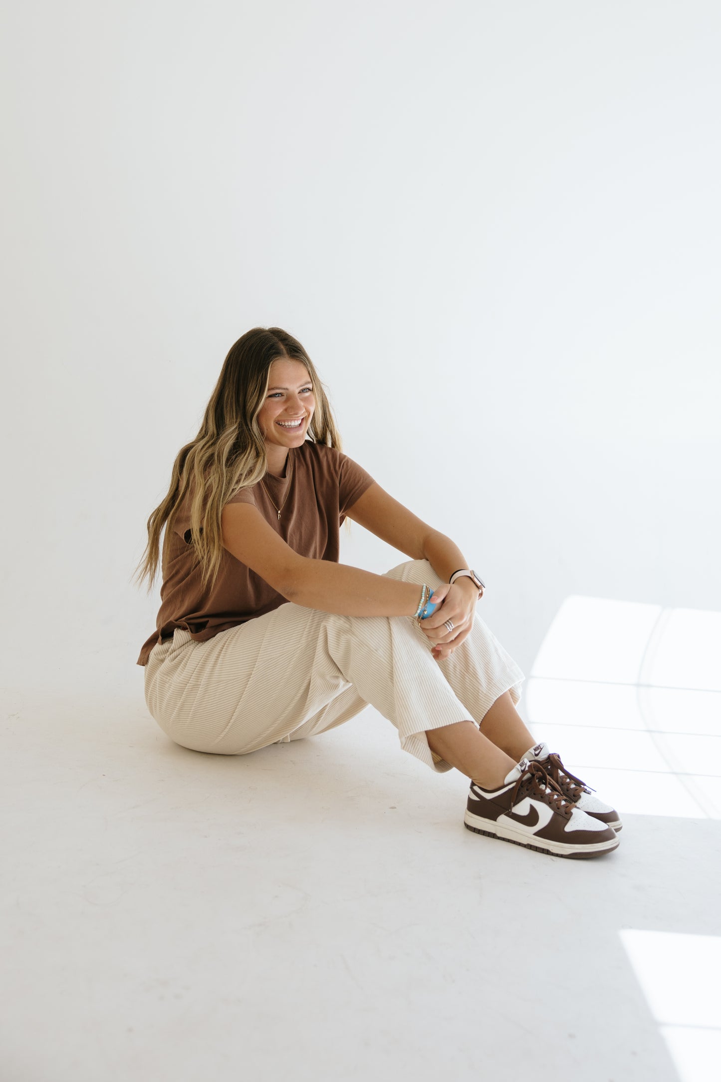 Corduroy Straight Leg Pant