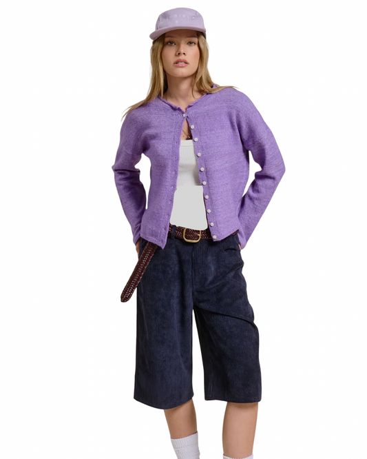 Sunset Purple Cardigan