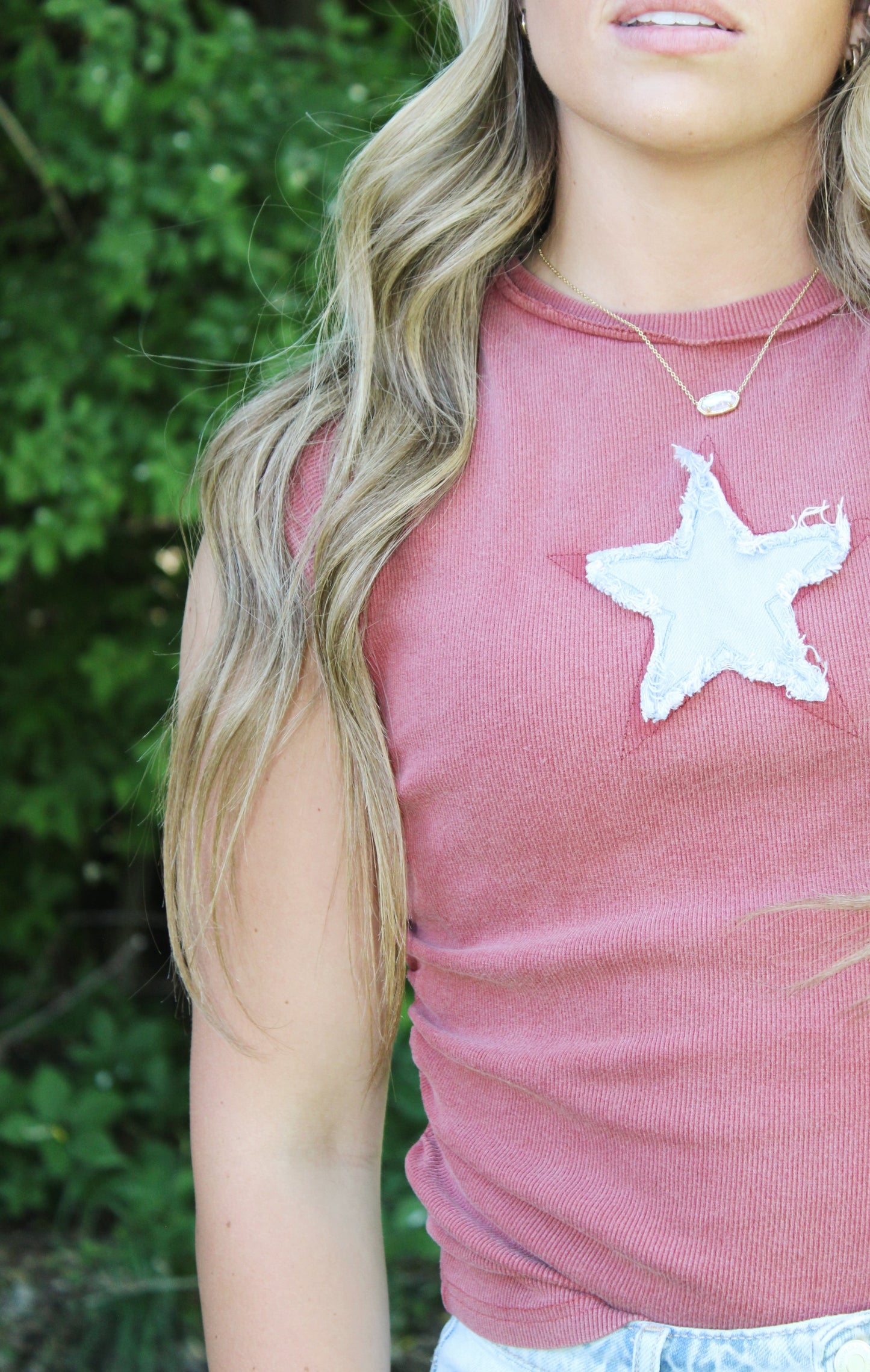 Boho Cap Sleeve - Red