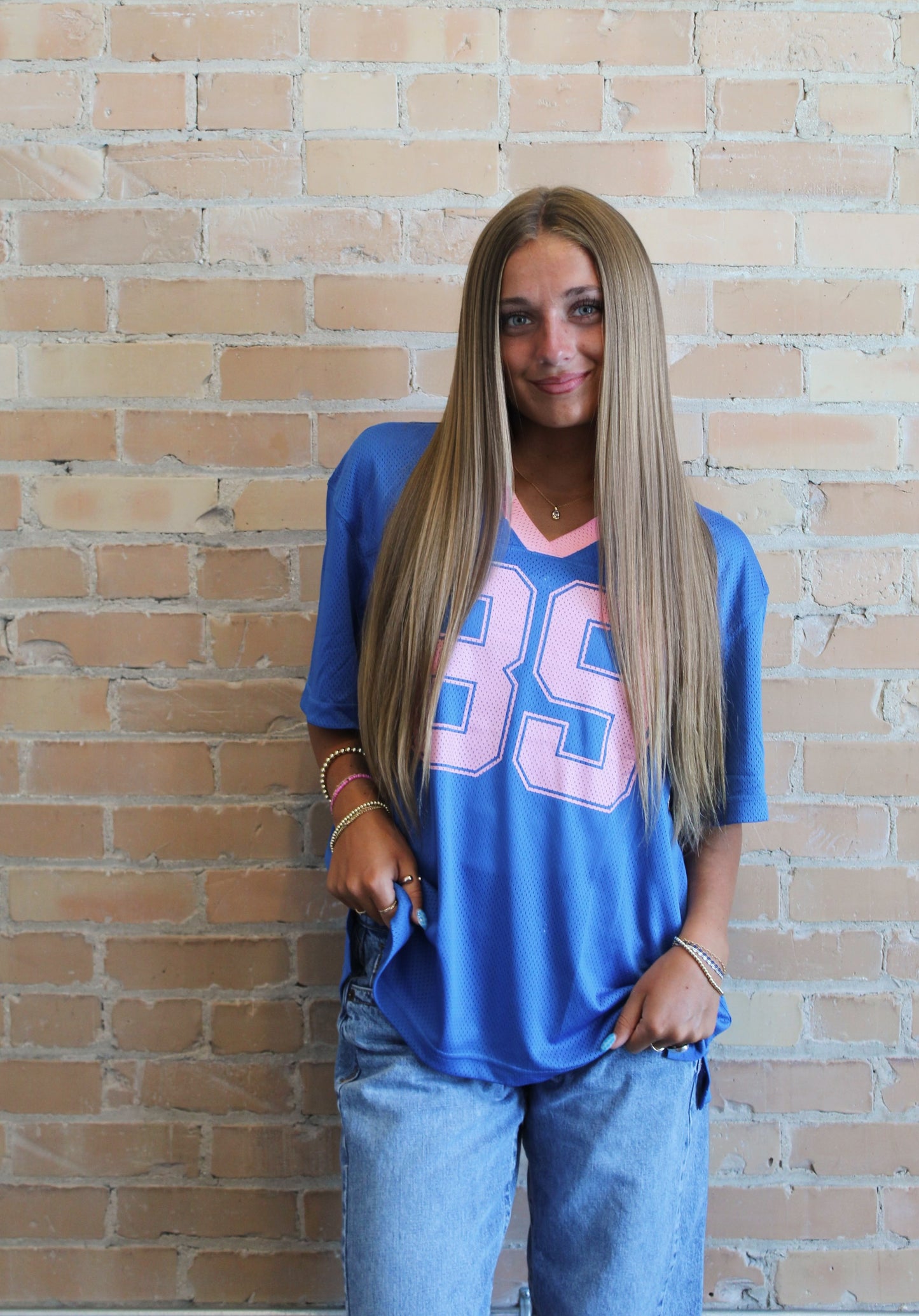 Blue/Pink Jersey