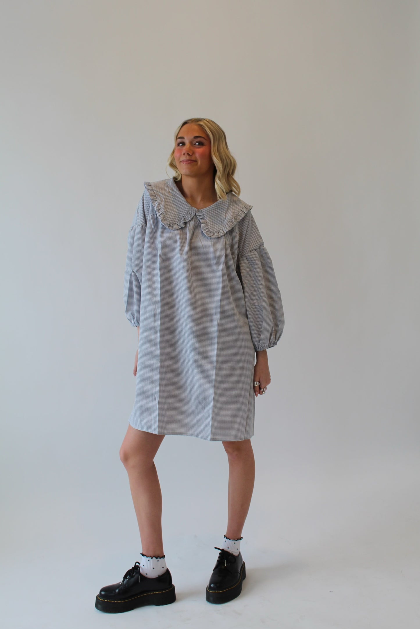 Grey BabyDoll Dress