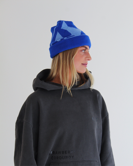 Blue Beanie