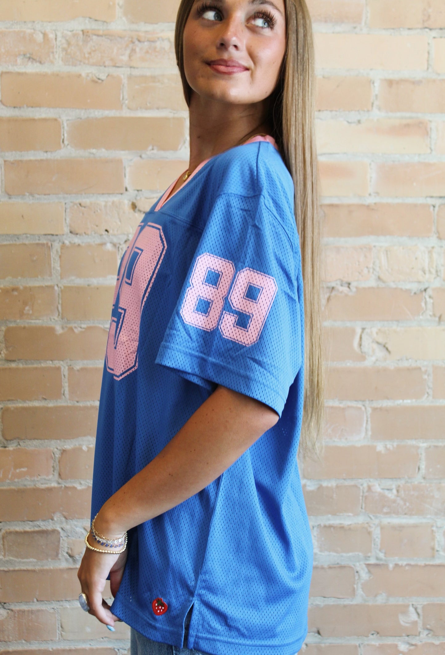 Blue/Pink Jersey