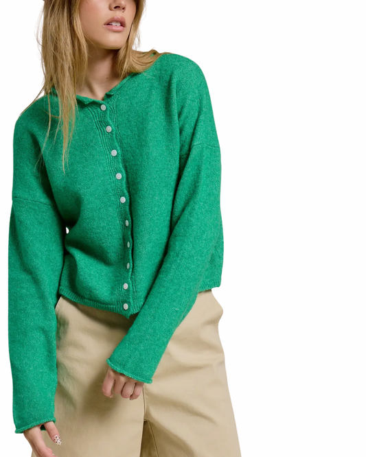 Seafoam Green Cardigan