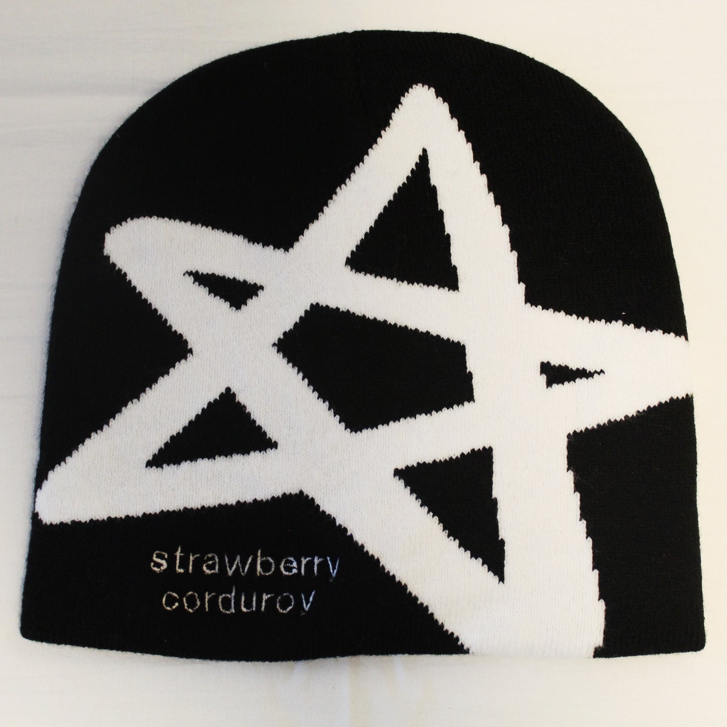 Black & White Star Beanie