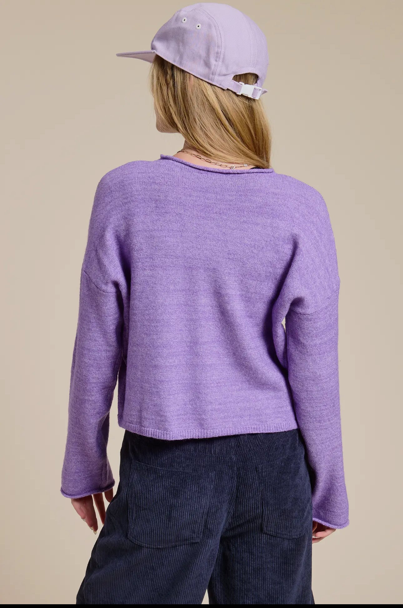 Sunset Purple Cardigan