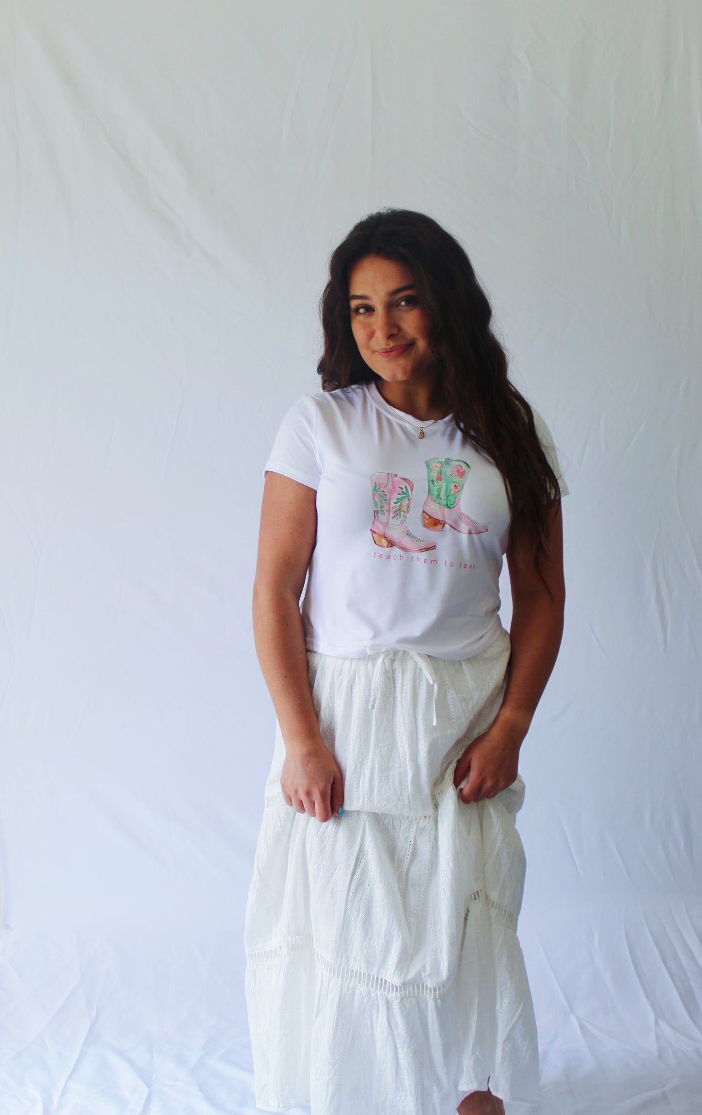 “Teach Them to Love” Tee - Cowgirl Boots