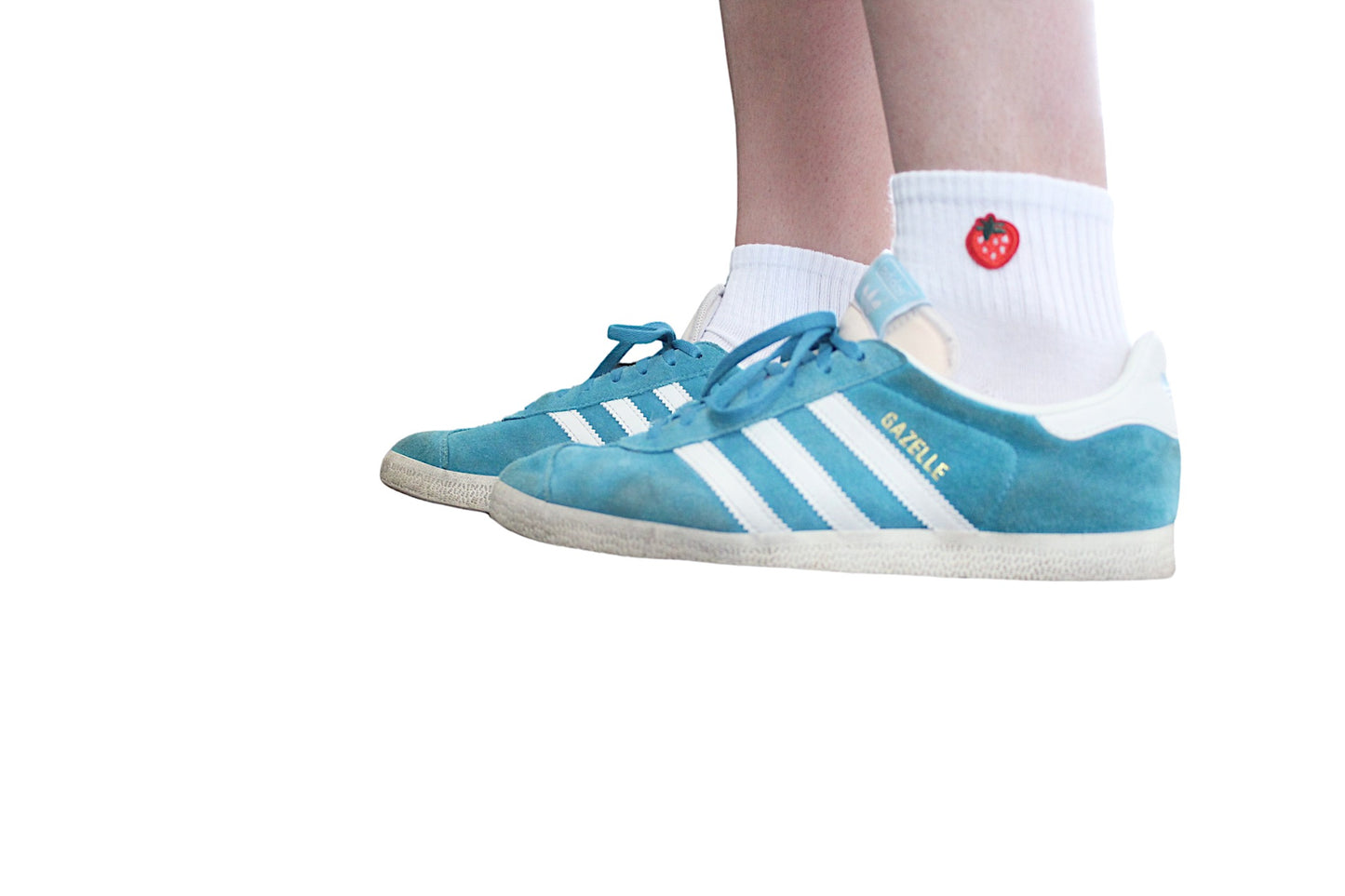 Strawberry Patch Quarter Sock